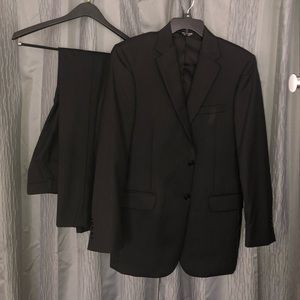 Black Jos. A. Banks. Black & White stripped Suit